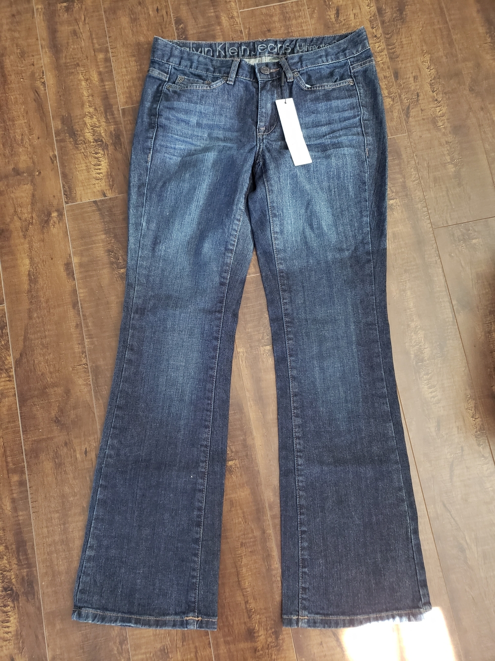 Calvin Klein Jeans Women's Dark Indigo Bootcut Jeans